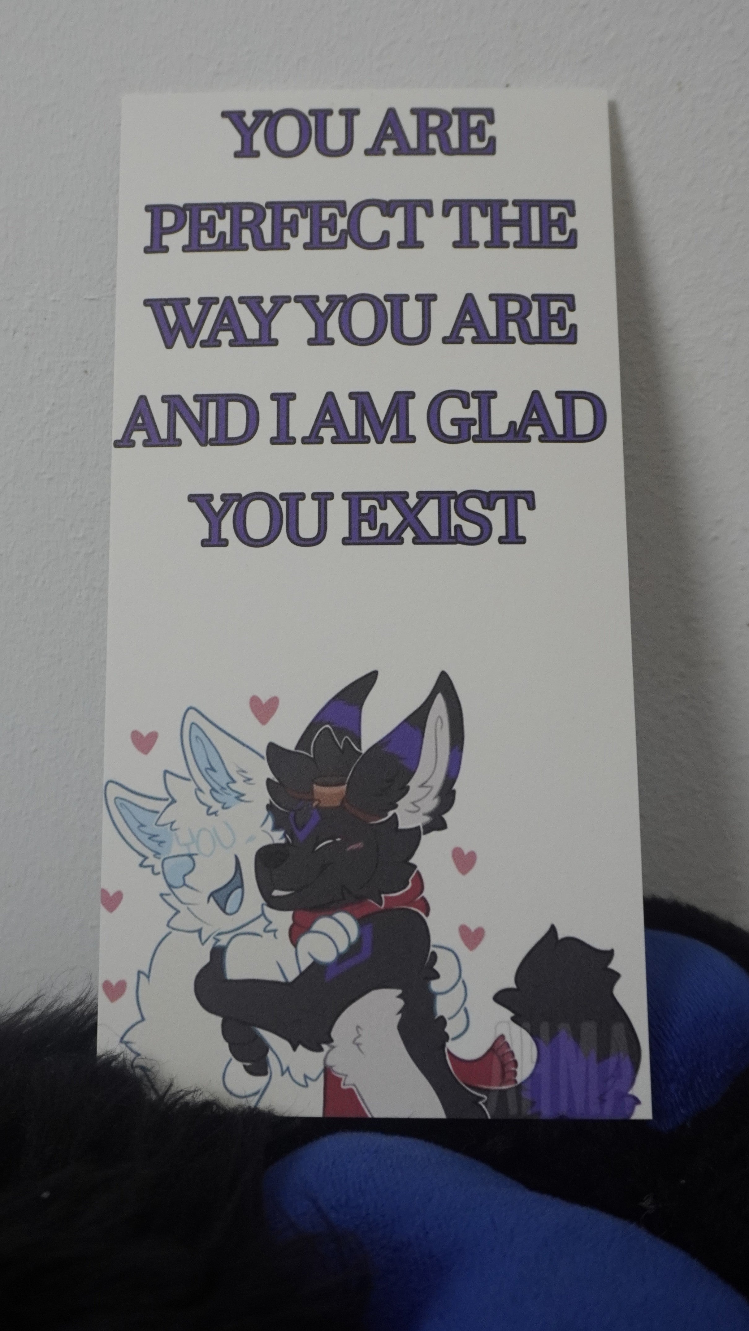 Aza Fursuit Autogrammkarte